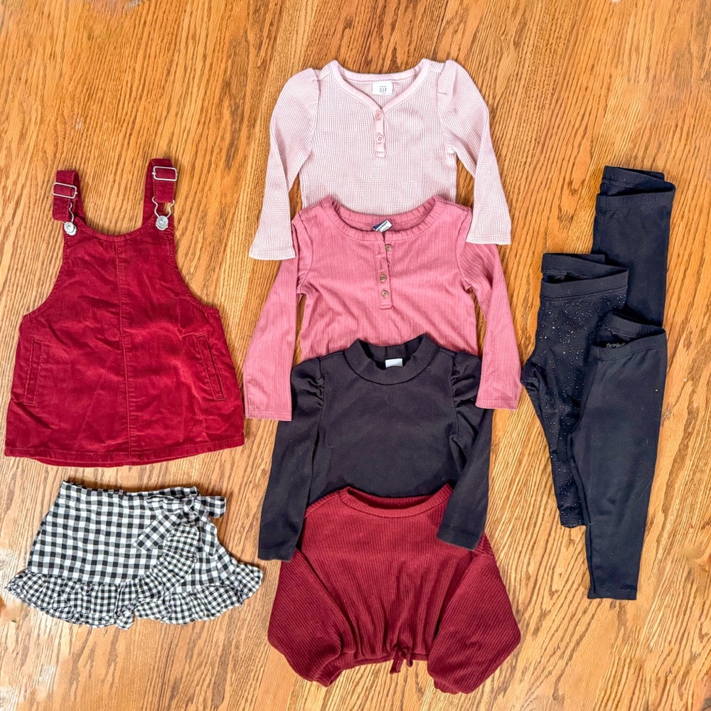 12- 18 month Baby girl Lot Fall Capsule Bundle
